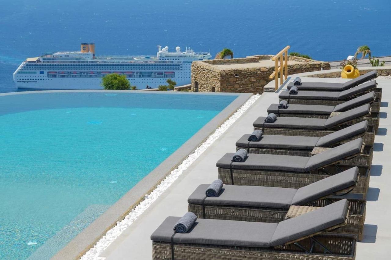 Cloud Nine Villa Mykonos Mykonos Town Exterior foto