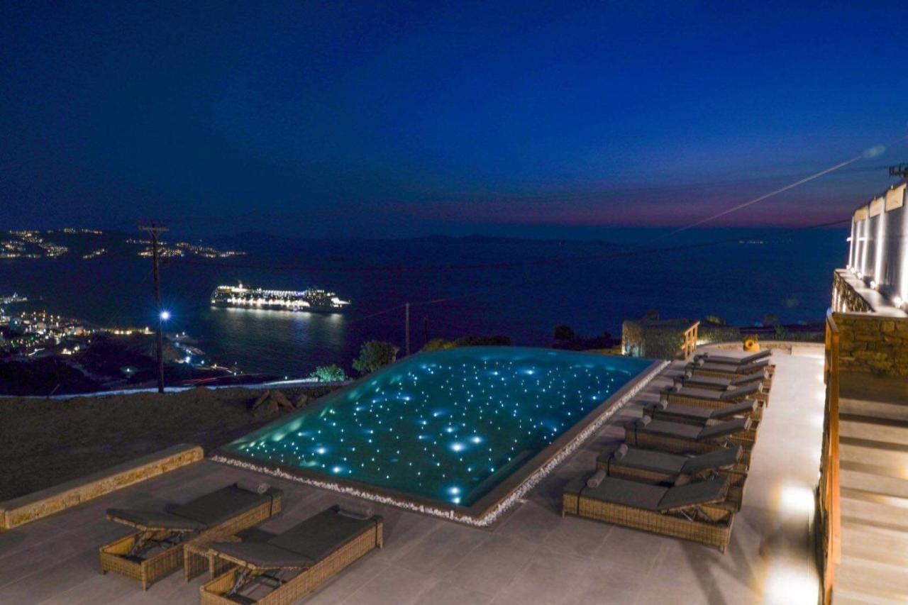 Cloud Nine Villa Mykonos Mykonos Town Exterior foto